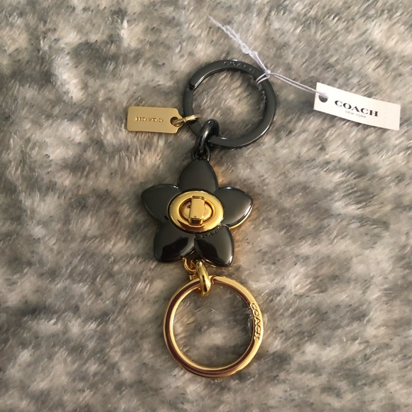Coach flower keychain! - Picture 2 of 3